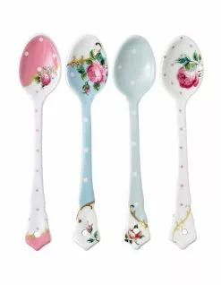 Royal Albert Vintage Mix Tea Spoons Set of 4
