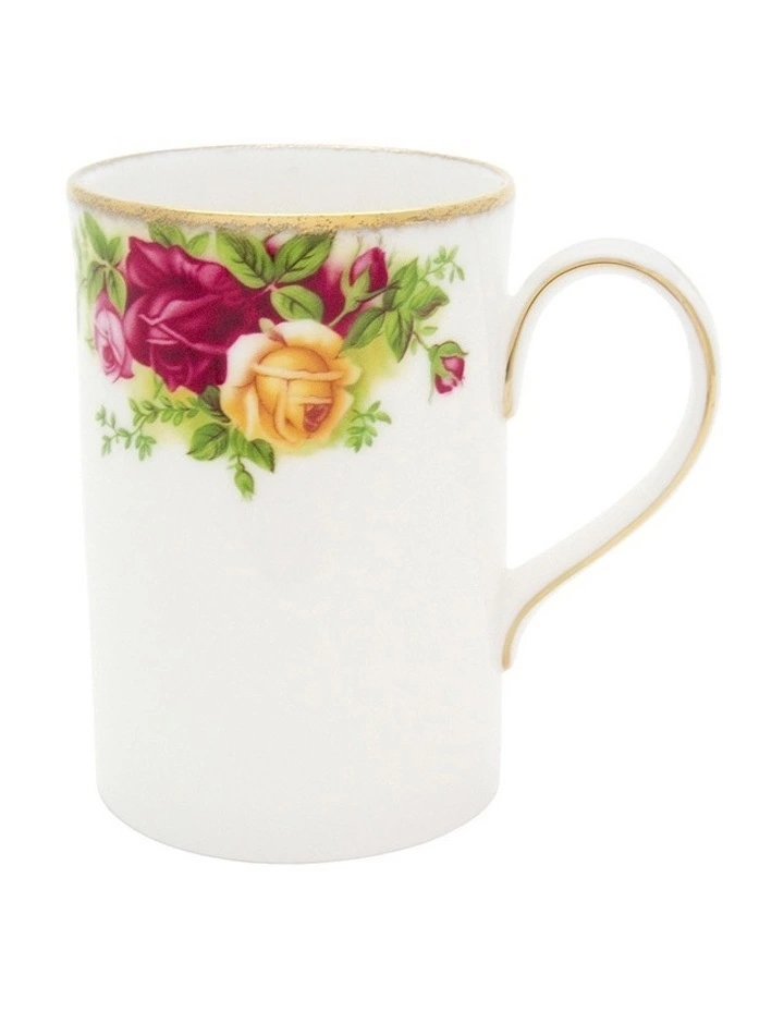 Royal Albert Old Country Roses Tall Bone Mug White 1 Royal Albert Old Country Roses Tall Bone Mug White