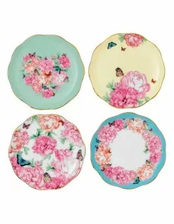 Royal Albert Miranda Kerr 11cm (Set of 4) Mini Plates Multicolour