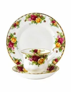 Royal Albert Old Country Roses Cup Saucer & Plate Set