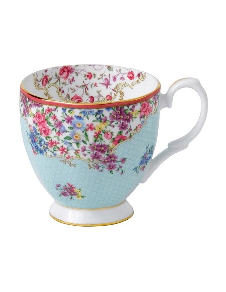 Royal Albert Candy Sitting Pretty300ml Mug Blue Multicolour 1 Royal Albert Candy Sitting Pretty300ml Mug Blue Multicolour