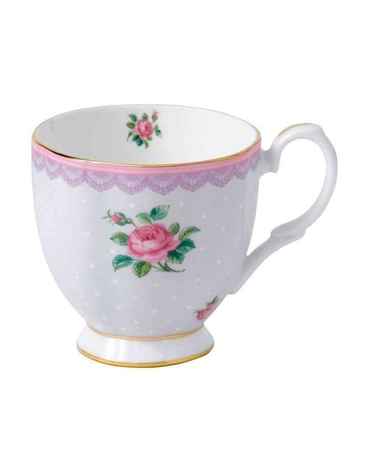 Royal Albert Candy Love Lilac 300ml Mug White/Purple 1 Royal Albert Candy Love Lilac 300ml Mug White/Purple