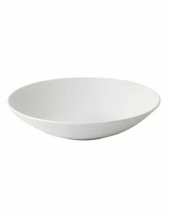 Wedgwood Gio 23cm Pasta Bowl White