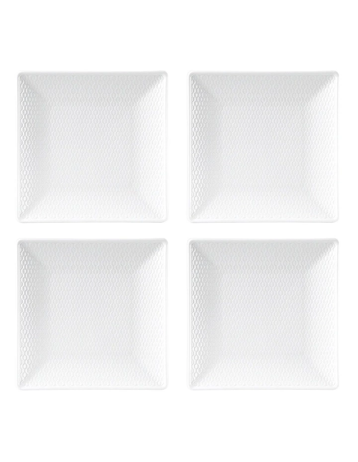 Wedgwood Gio Square Plate 18cm Set of 4 1 Wedgwood Gio Square Plate 18cm Set of 4
