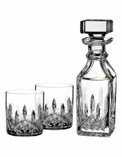 Waterford Lismore Square Decanter Set
