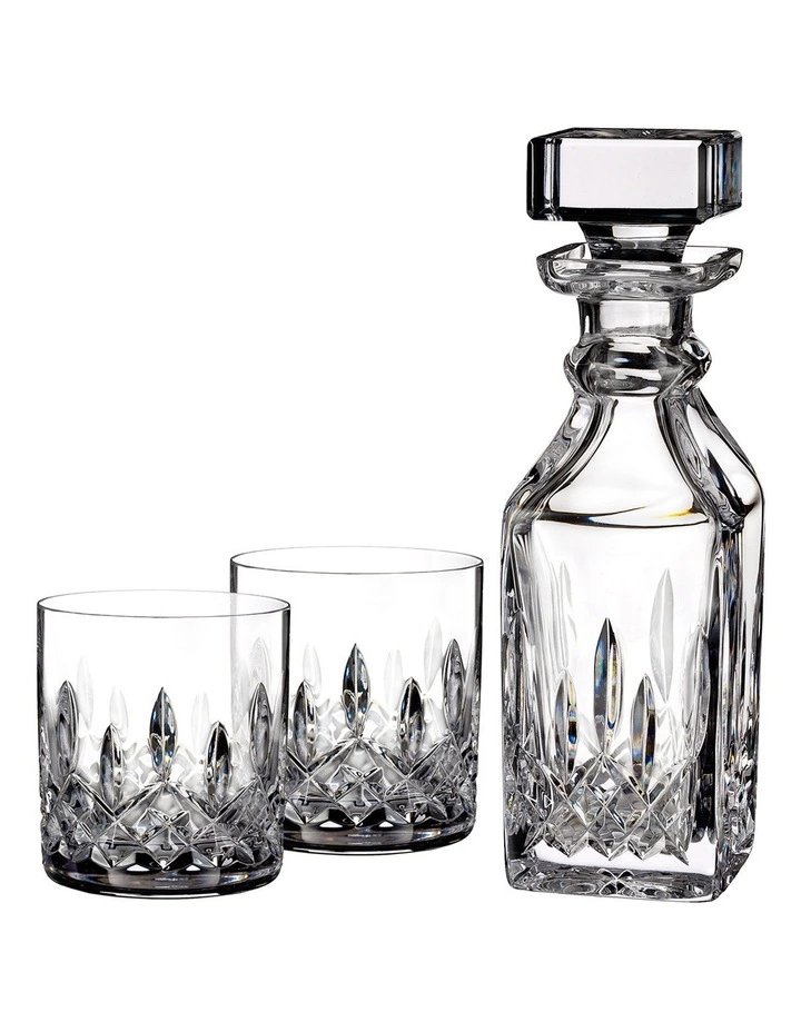 Waterford Lismore Square Decanter Set 1 Waterford Lismore Square Decanter Set