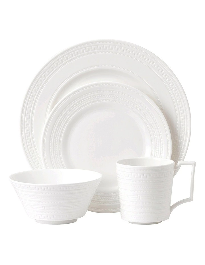 Wedgwood Intaglio 16pc Dining Set White 1 Wedgwood Intaglio 16pc Dining Set White