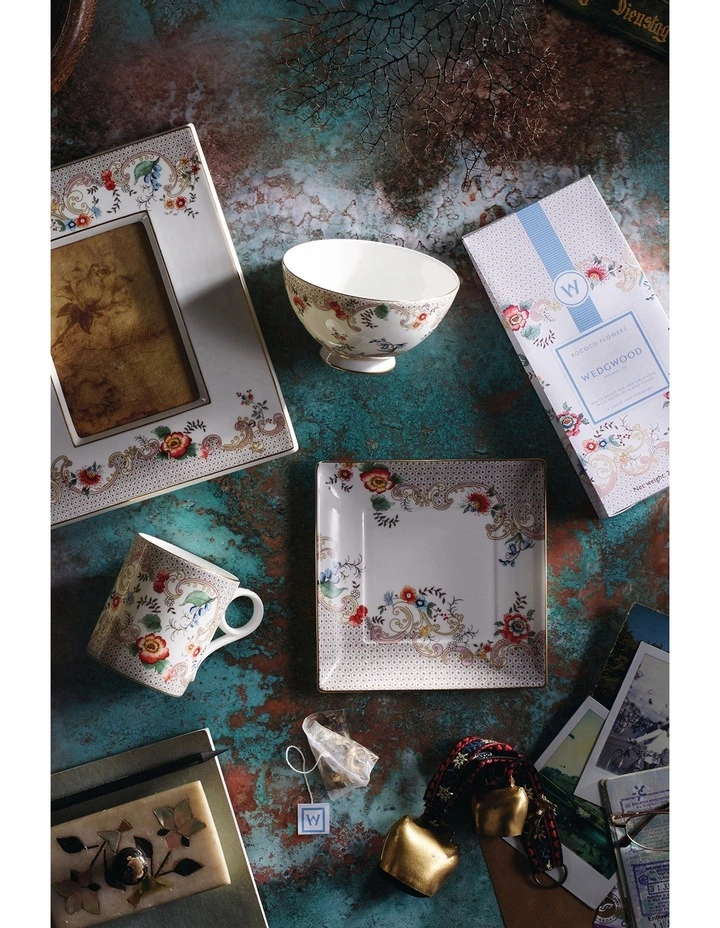 Wedgwood Wonderlust 14.5cm Rococo Flowers Tray 2 Wedgwood Wonderlust 14.5cm Rococo Flowers Tray - Image 2