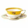 Wedgwood Wonderlust Primrose Teacup & Saucer Yellow