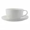 Maxwell & Williams 100ml High Rim Demi Cup & Saucer White