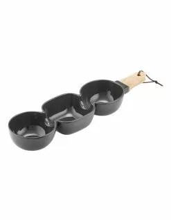 Ladelle Classic 3 Part Charcoal Serve Stick