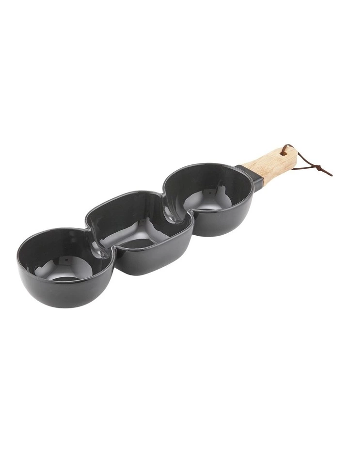 Ladelle Classic 3 Part Charcoal Serve Stick 1 Ladelle Classic 3 Part Charcoal Serve Stick