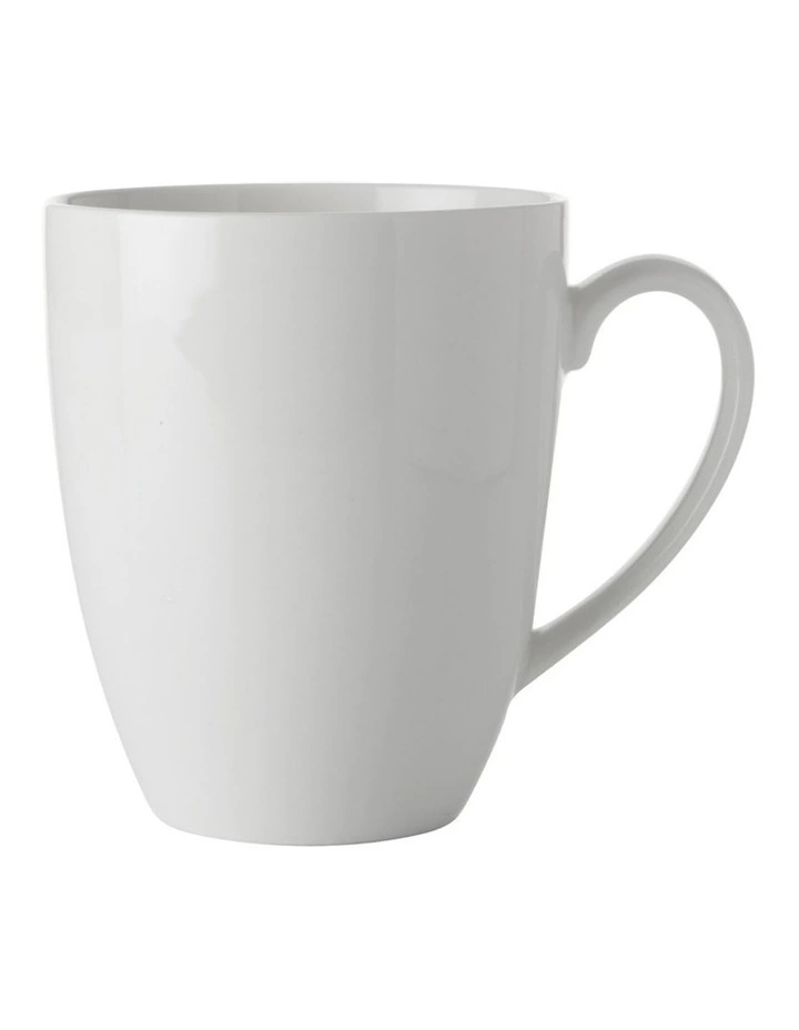 Maxwell & Williams White Basics 450ml Coupe Mug 1 Maxwell & Williams White Basics 450ml Coupe Mug