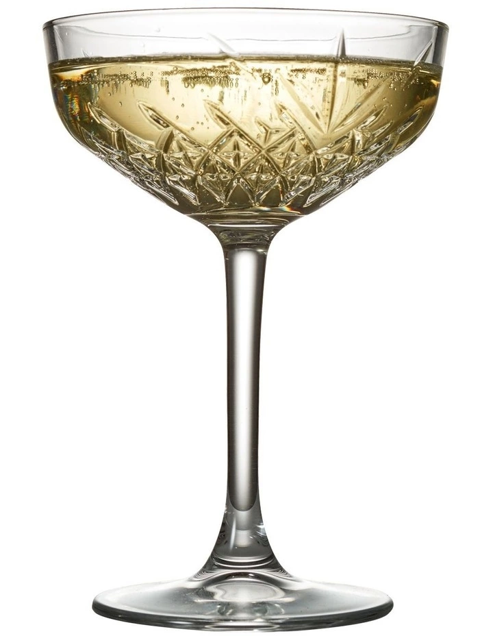 Salt&Pepper Winston Set of 4 270ml Coupe Glass 2 Salt&Pepper Winston Set of 4 270ml Coupe Glass - Image 2