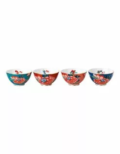 Wedgwood Paeonia Blush Set of 4 Ice Cream Bowls