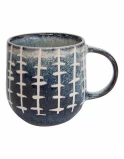 Salt&Pepper Naoko 380ml Mug Linear Storm Grey