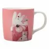 Maxwell & Williams Pete Cromer Galah 375ml Mug Gift Boxed Pink