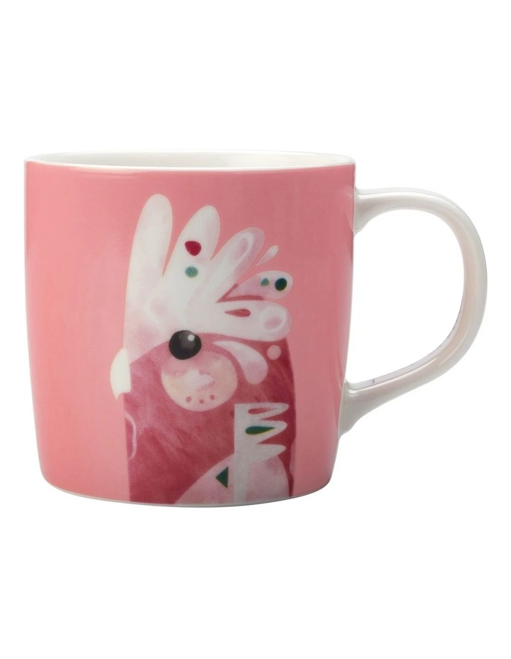 Maxwell & Williams Pete Cromer Galah 375ml Mug Gift Boxed Pink 1 Maxwell & Williams Pete Cromer Galah 375ml Mug Gift Boxed Pink