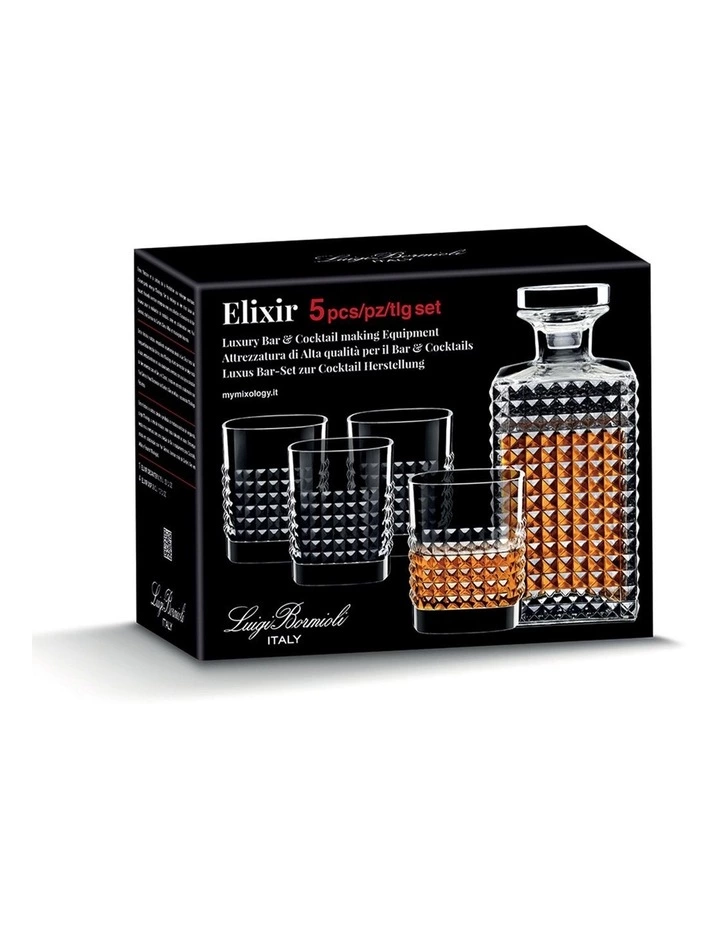 Luigi Bormioli Elixir 5pc Whisky Set 3 Luigi Bormioli Elixir 5pc Whisky Set - Image 3
