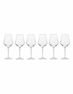 Krosno Avant Garde 390ml Wine Glass 6pc Gift Box Set