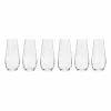 Krosno Harmony Set of 6 230ml Stemless Flute