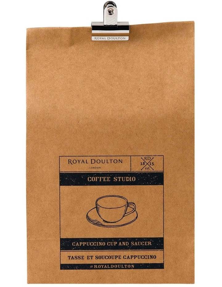 Royal Doulton Coffee Studio Cappuccino Cup & Saucer Set 2 Royal Doulton Coffee Studio Cappuccino Cup & Saucer Set - Image 2