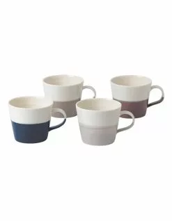 Royal Doulton Coffee Studio Set of 4 260ml Small Mugs