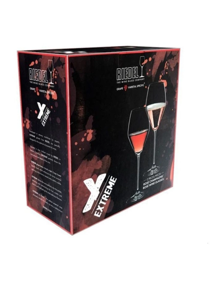 Riedel Extreme Ros Champagne/Ros Wine Glass Set Of 2 3 Riedel Extreme Ros Champagne/Ros Wine Glass Set Of 2 - Image 3