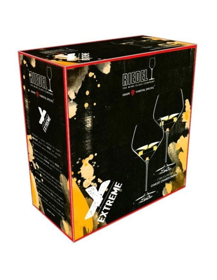 Riedel Extreme Oaked Chardonnay Glass Set Of 2 2 Riedel Extreme Oaked Chardonnay Glass Set Of 2 - Image 2