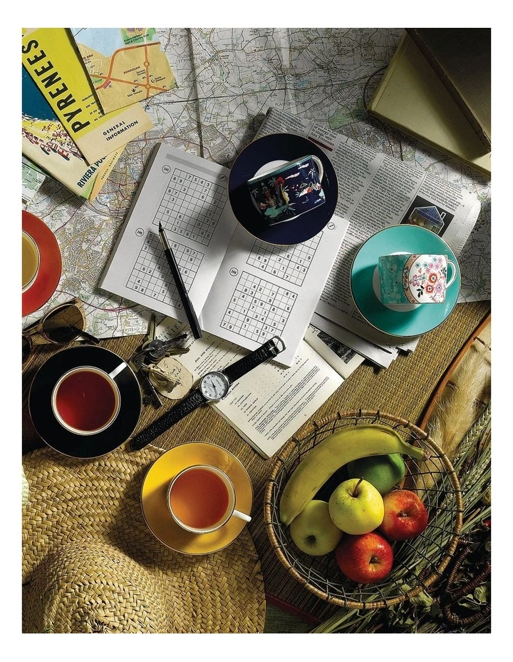 Wedgwood Wonderlust Teacup & Saucers Set of 4 2 Wedgwood Wonderlust Teacup & Saucers Set of 4 - Image 2