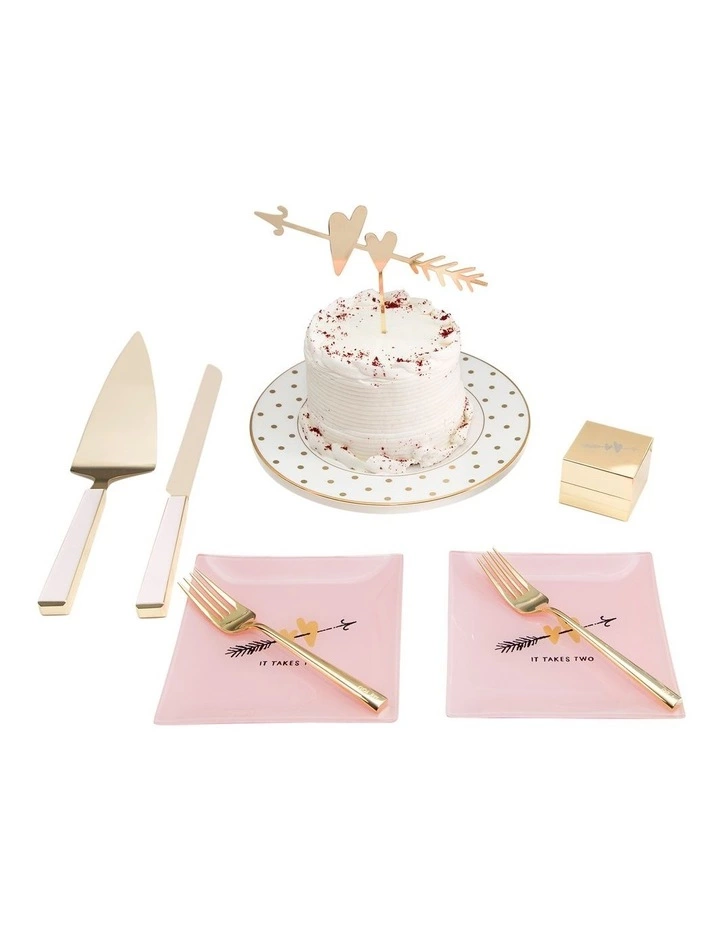 Kate spade new york Two Hearts Dessert Set 2 Kate spade new york Two Hearts Dessert Set - Image 2