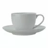 Maxwell & Williams Cashmere 100ml Round Demi Cup & Saucer White