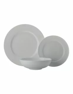 Maxwell & Williams Cashmere Villa 12 Piece Rim Dinner Set White
