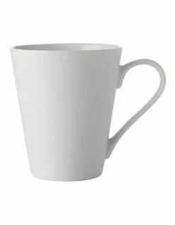 Maxwell & Williams Basics 300ml Conical Mug White