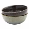 Salt&Pepper TOYKO 20x8cm Set of 2 Bowls Blue/Charcoal