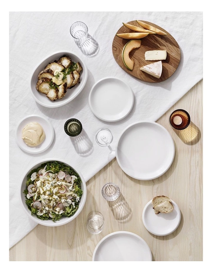 IITTALA Raami 22cm Deep Plate White 3 IITTALA Raami 22cm Deep Plate White - Image 3