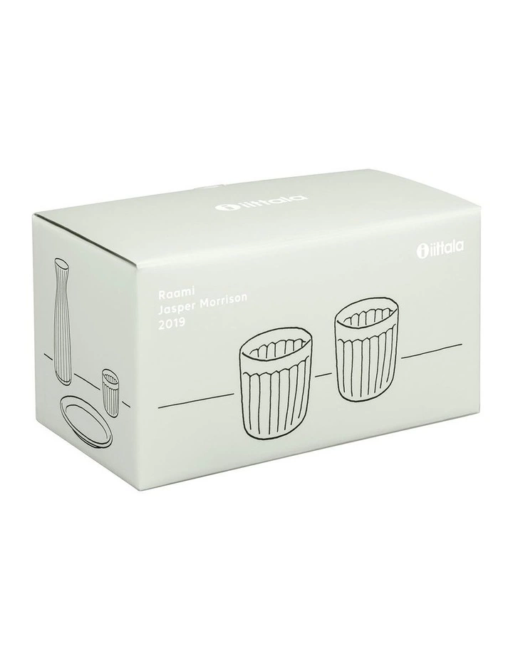 IITTALA Raami Set of 2 Tumbler Moss Green 2 IITTALA Raami Set of 2 Tumbler Moss Green - Image 2