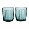 IITTALA Raami Set of 2 Tumbler Set Sea Blue