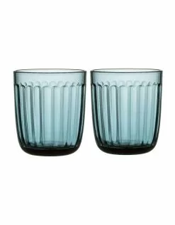 IITTALA Raami Set of 2 Tumbler Set Sea Blue