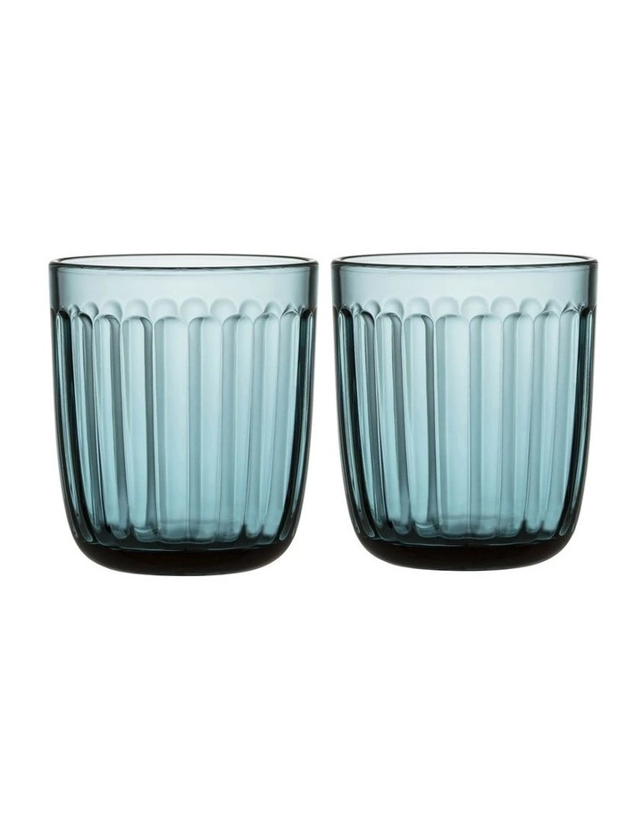 IITTALA Raami Set of 2 Tumbler Set Sea Blue 1 IITTALA Raami Set of 2 Tumbler Set Sea Blue