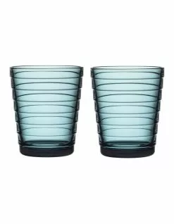 IITTALA Aino Aalto Set of 2 Tumbler Sea Blue