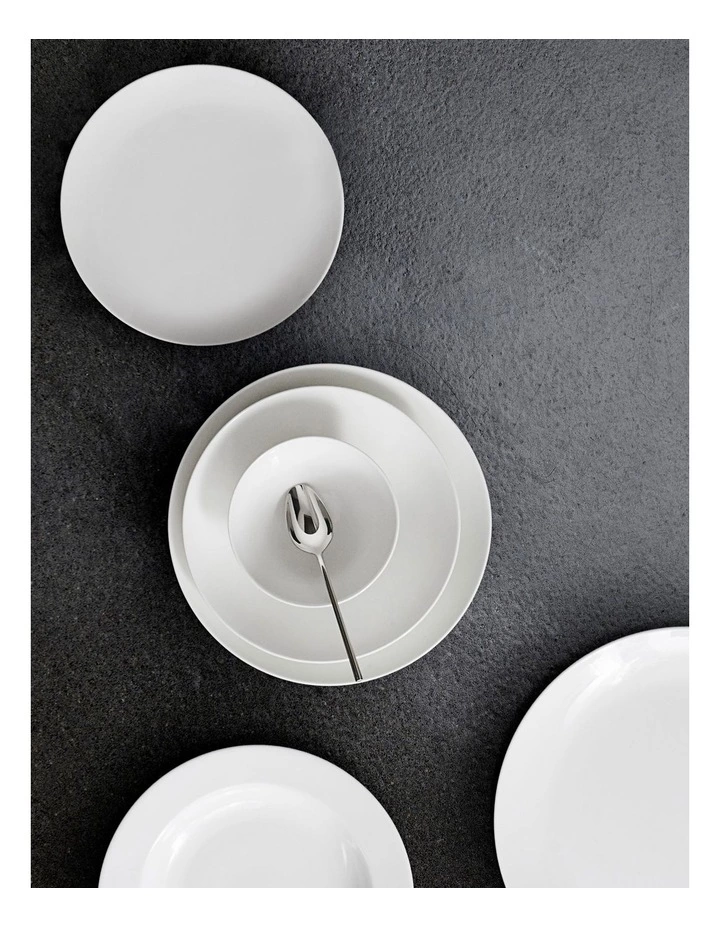 Wedgwood Vera Wang Vera Perfect 20cm Set of 4 Plate White 2 Wedgwood Vera Wang Vera Perfect 20cm Set of 4 Plate White - Image 2