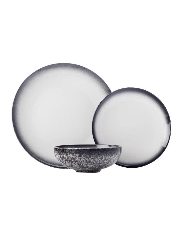 Maxwell & Williams Caviar Granite 12pc Gift Boxed Dinner Set Black 1 Maxwell & Williams Caviar Granite 12pc Gift Boxed Dinner Set Black