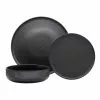 Salt&Pepper Brae 12pc Dinner Set Black