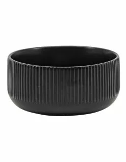Salt&Pepper Brae 12cm Rice Bowl Black