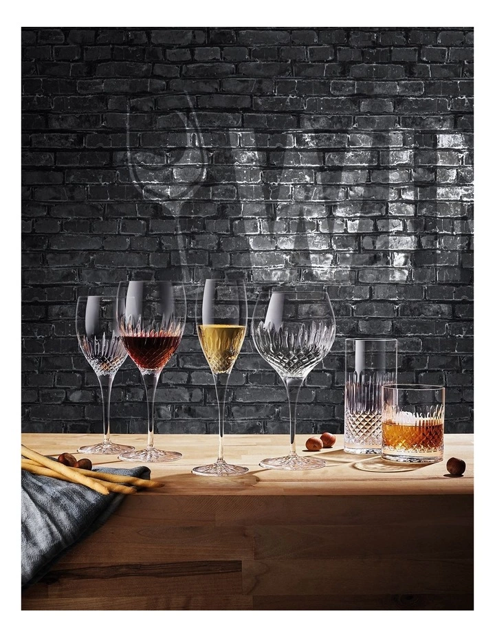 Luigi Bormioli Diamante Set of 4 380ml Riesling 2 Luigi Bormioli Diamante Set of 4 380ml Riesling - Image 2