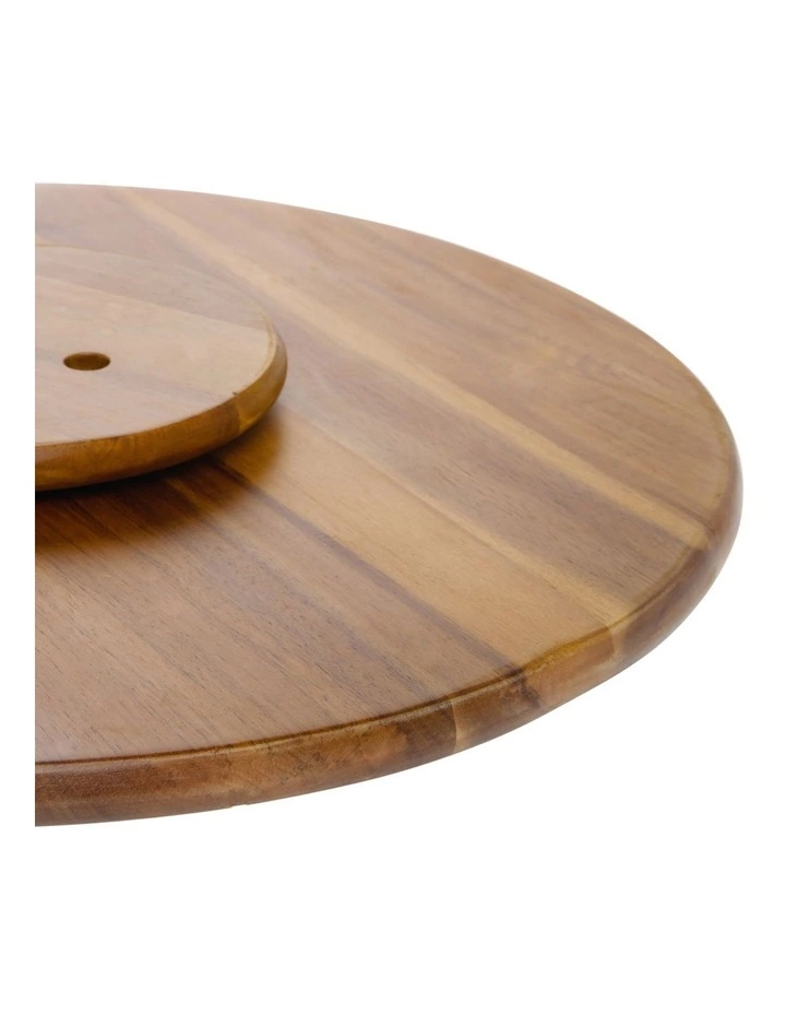Australian House & Garden Acacia Wood Lazy Susan 50cm 1 Australian House & Garden Acacia Wood Lazy Susan 50cm