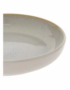 Australian House & Garden Esperance 20.4cm Shallow Bowl Cream