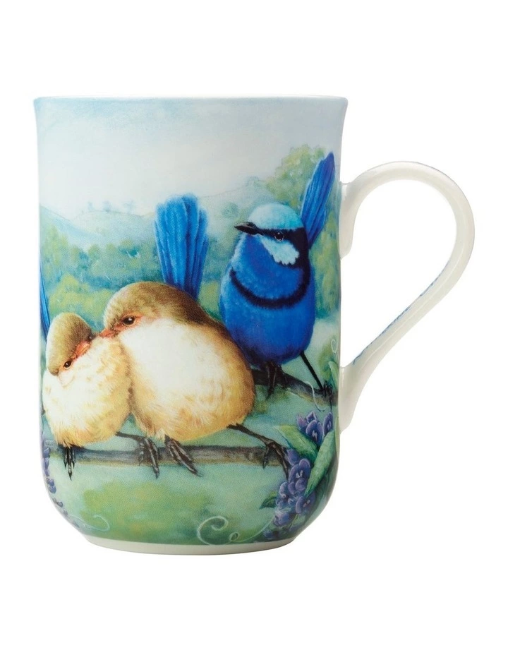 Maxwell & Williams Birds of Australia KC 10 Year Anniversary Splendid Fairy Wren 300ml Mug 1 Maxwell & Williams Birds of Australia KC 10 Year Anniversary Splendid Fairy Wren 300ml Mug