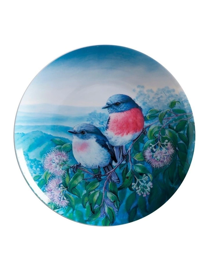 Maxwell & Williams Birds of Australia Katherine Castle 10 Year Anniversary 20cm Rose Robin Plate 1 Maxwell & Williams Birds of Australia Katherine Castle 10 Year Anniversary 20cm Rose Robin Plate